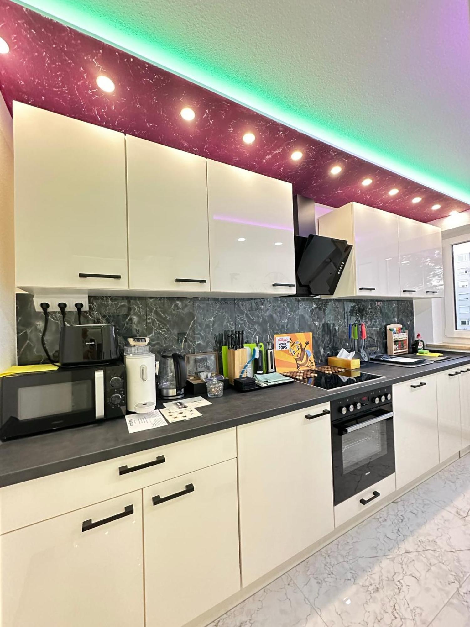 Modern Apartments Neuburg P - Top - 2 Zimmer, Komfort, Balkon, Wi-Fi, Smart Tv, Grosse Dusche, Kueche Neubourg-sur-le-Danube Extérieur photo